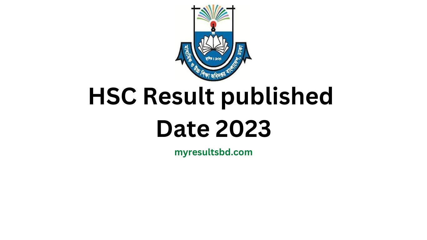 HSC Result published Date 2023 My Results BD