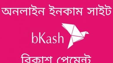 অনলাইন ইনকাম সাইট বিকাশ পেমেন্ট