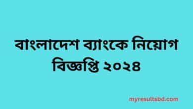 বাংলাদেশ ব্যাংকে নিয়োগ বিজ্ঞপ্তি ২০২৪